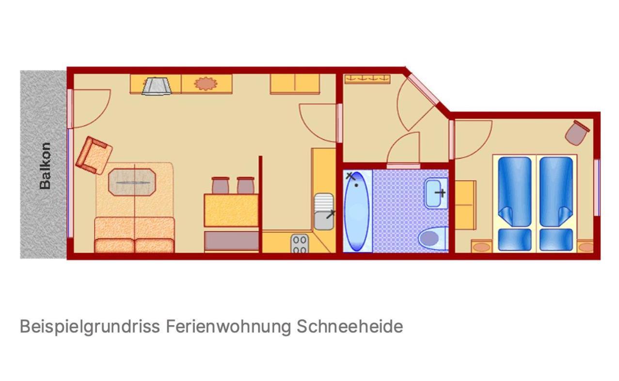 Ferienwohnung Schneeheide Im Feriendorf Sonnenhang 미센 윌햄스 외부 사진